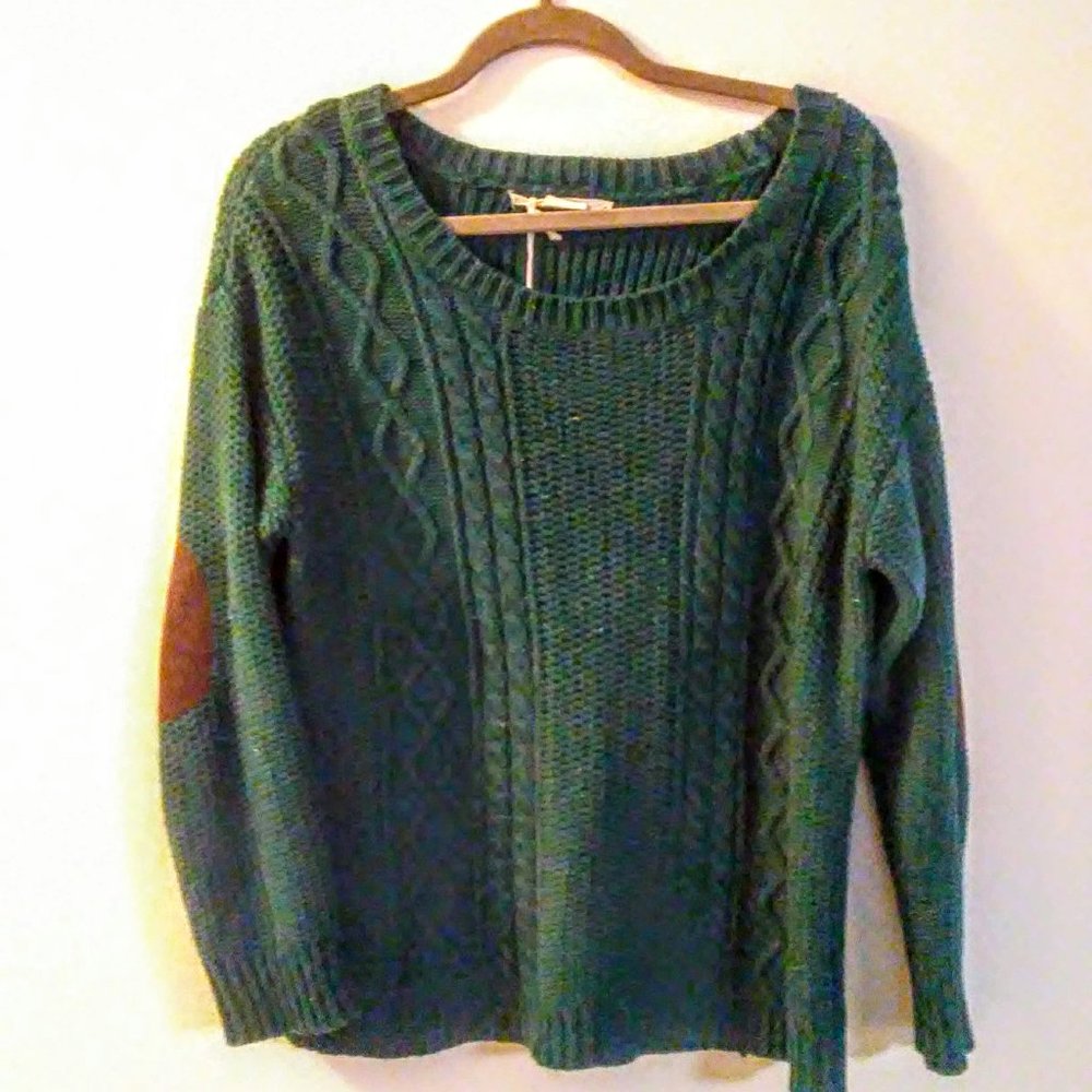 Coincidence & Chance Emerald Green Pullover Sweate